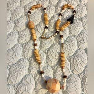 Tribal Vintage Beads 38” Necklace